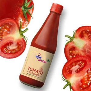 Dhampur Fresh Tomato Ketchup Sauce Bottle -500g Chutney Paste  (500 g)